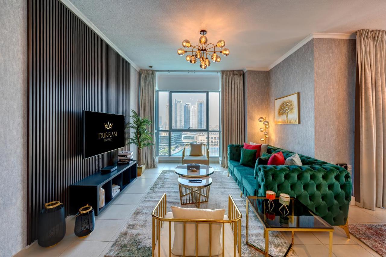 Durrani Homes - Luxe Living With Burj Khalifa And Fountain View - Third Room Without Partition دبي المظهر الخارجي الصورة