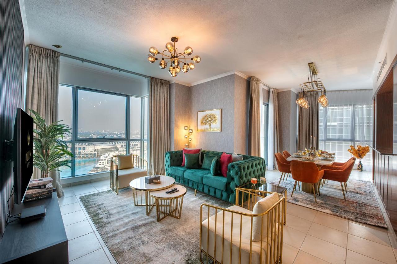 Durrani Homes - Luxe Living With Burj Khalifa And Fountain View - Third Room Without Partition دبي المظهر الخارجي الصورة