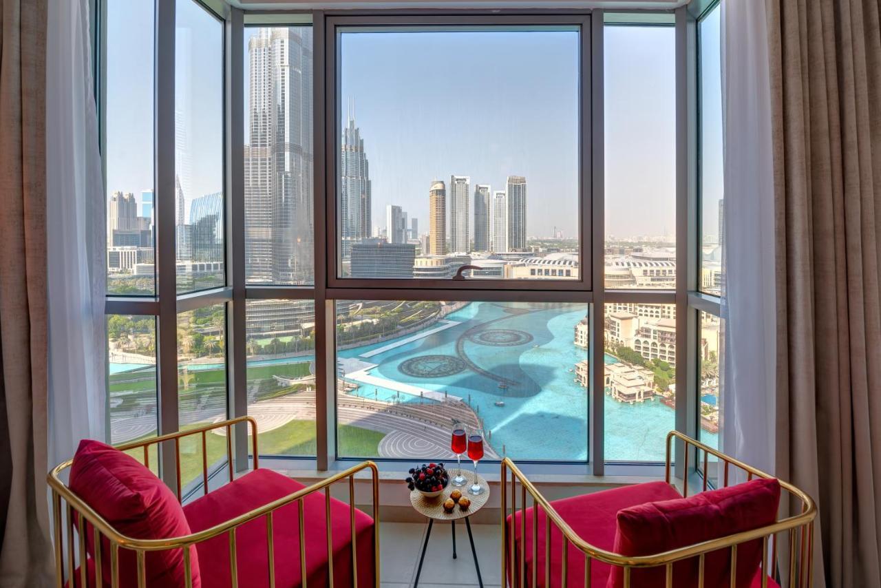 Durrani Homes - Luxe Living With Burj Khalifa And Fountain View - Third Room Without Partition دبي المظهر الخارجي الصورة